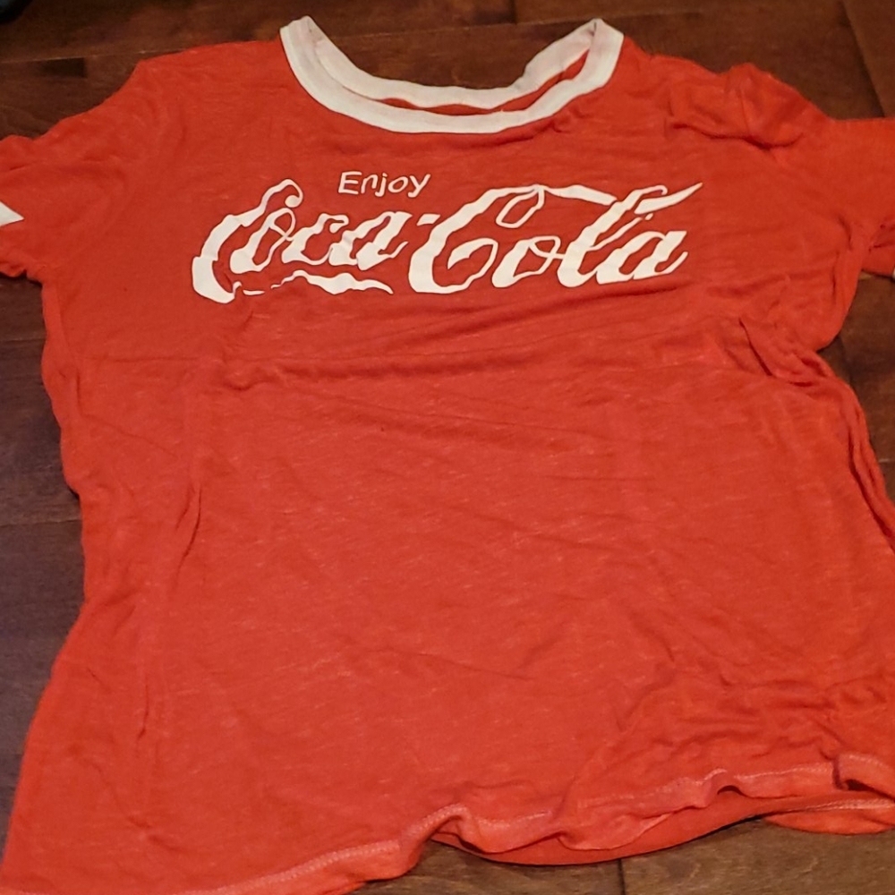 Coca cola see through tee
